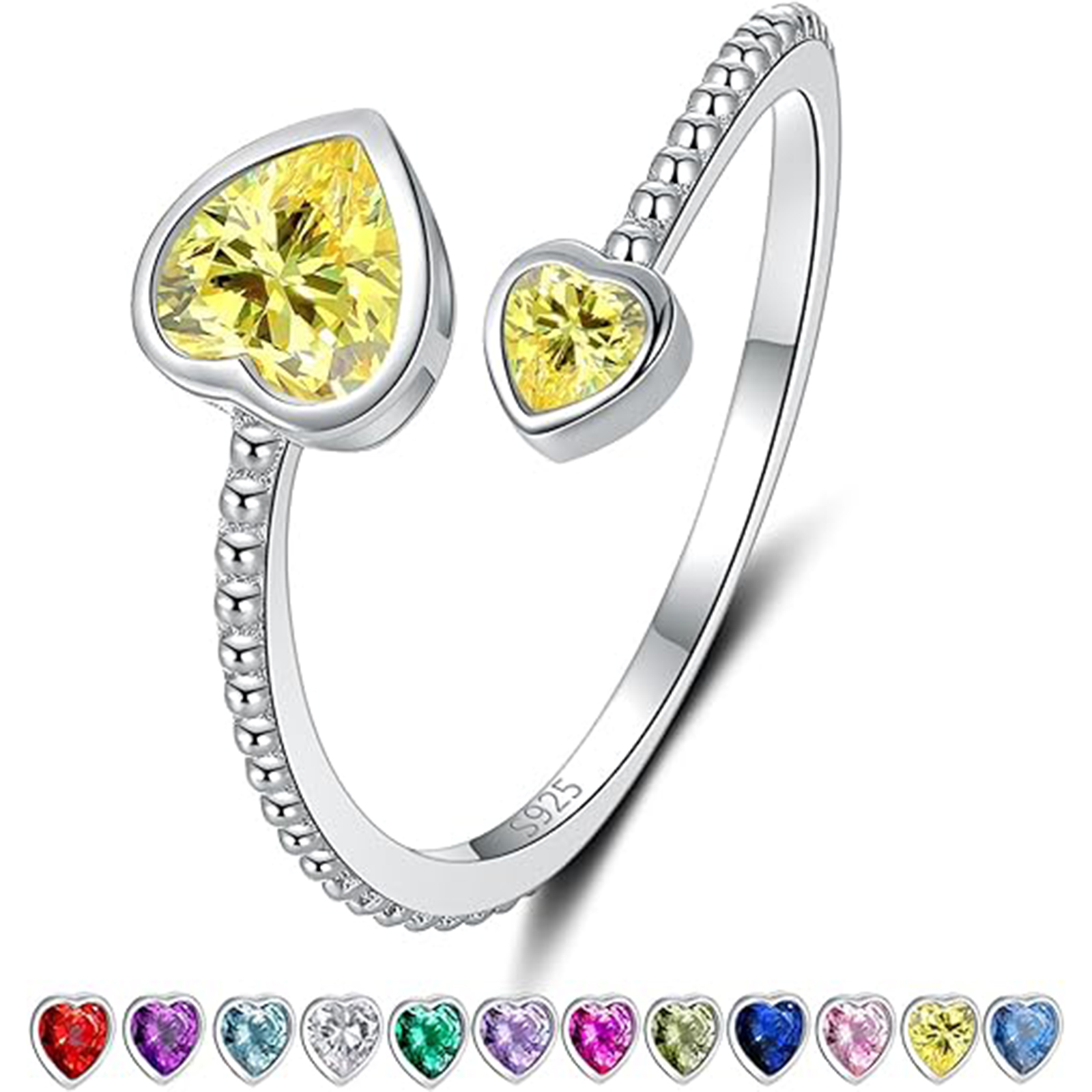 November Birthstone Birthstone Rings-Scorpio Birthstone-Birthstone Jewelry