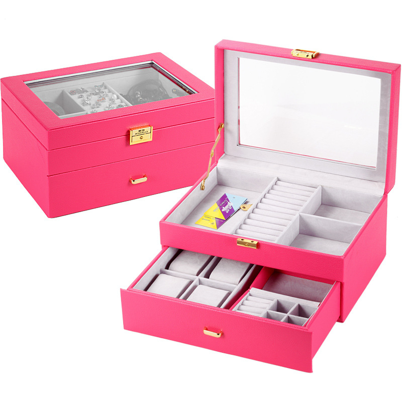 BlingKu Men's and Women's Simple Jewelry Boxes-Birthstone Jewelry