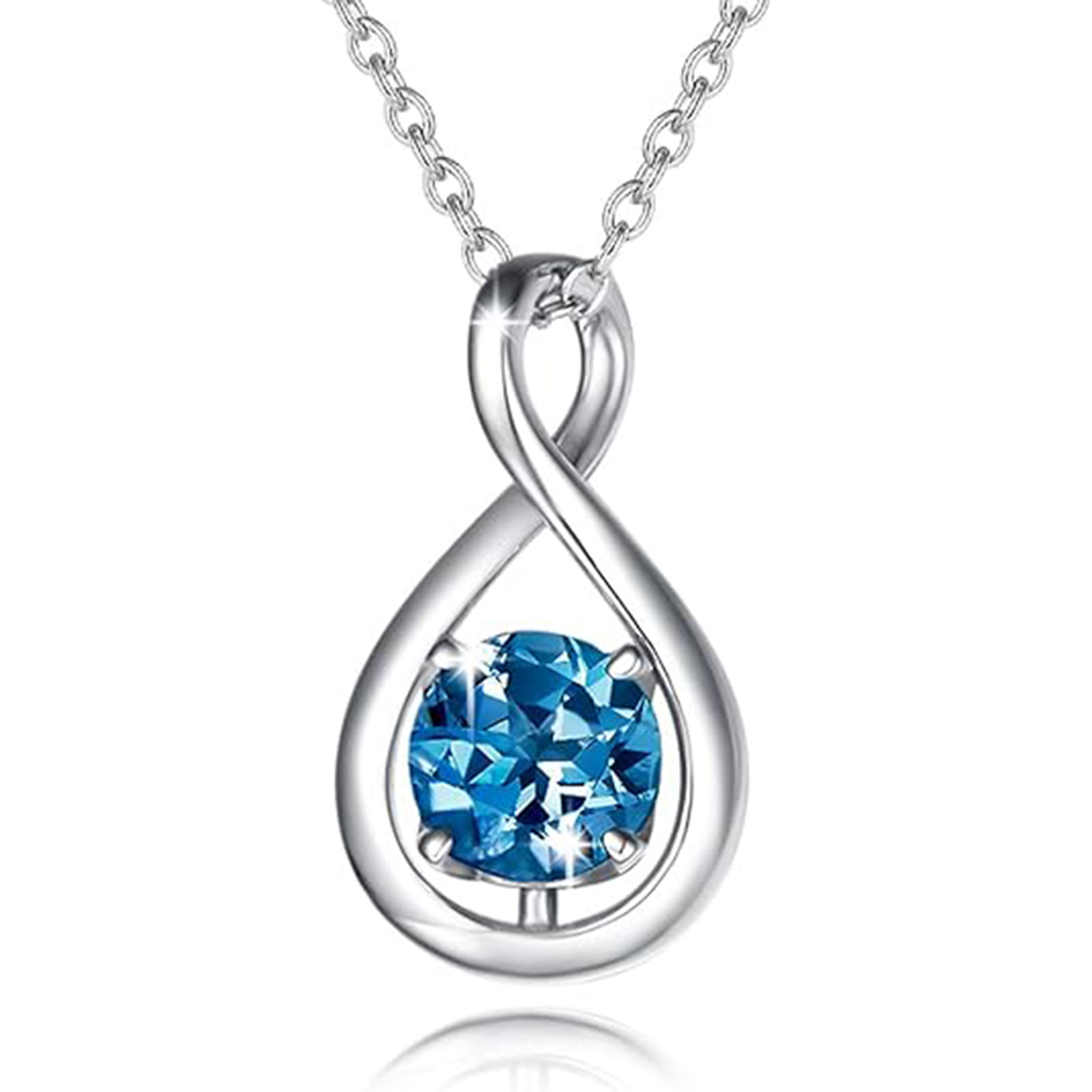 December Birthstone Birthstone Necklaces-pisces birthstone-Birthstone Jewelry