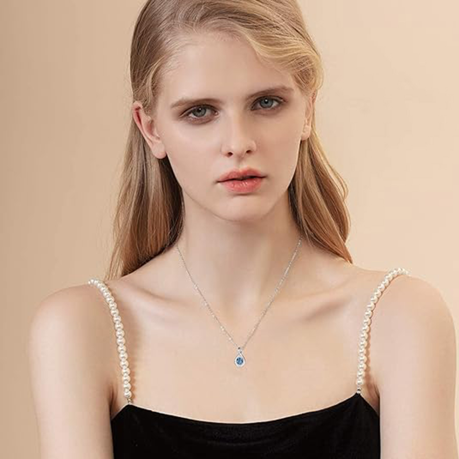 December Birthstone Birthstone Necklaces-pisces birthstone-Birthstone Jewelry