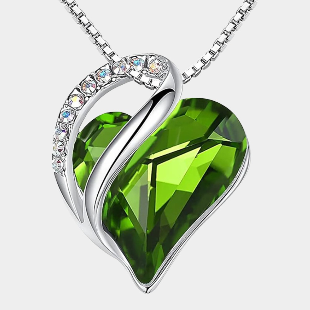 August  Birthstone Birthstone Pendant Necklace-gemini birthstone-Birthstone Jewelry