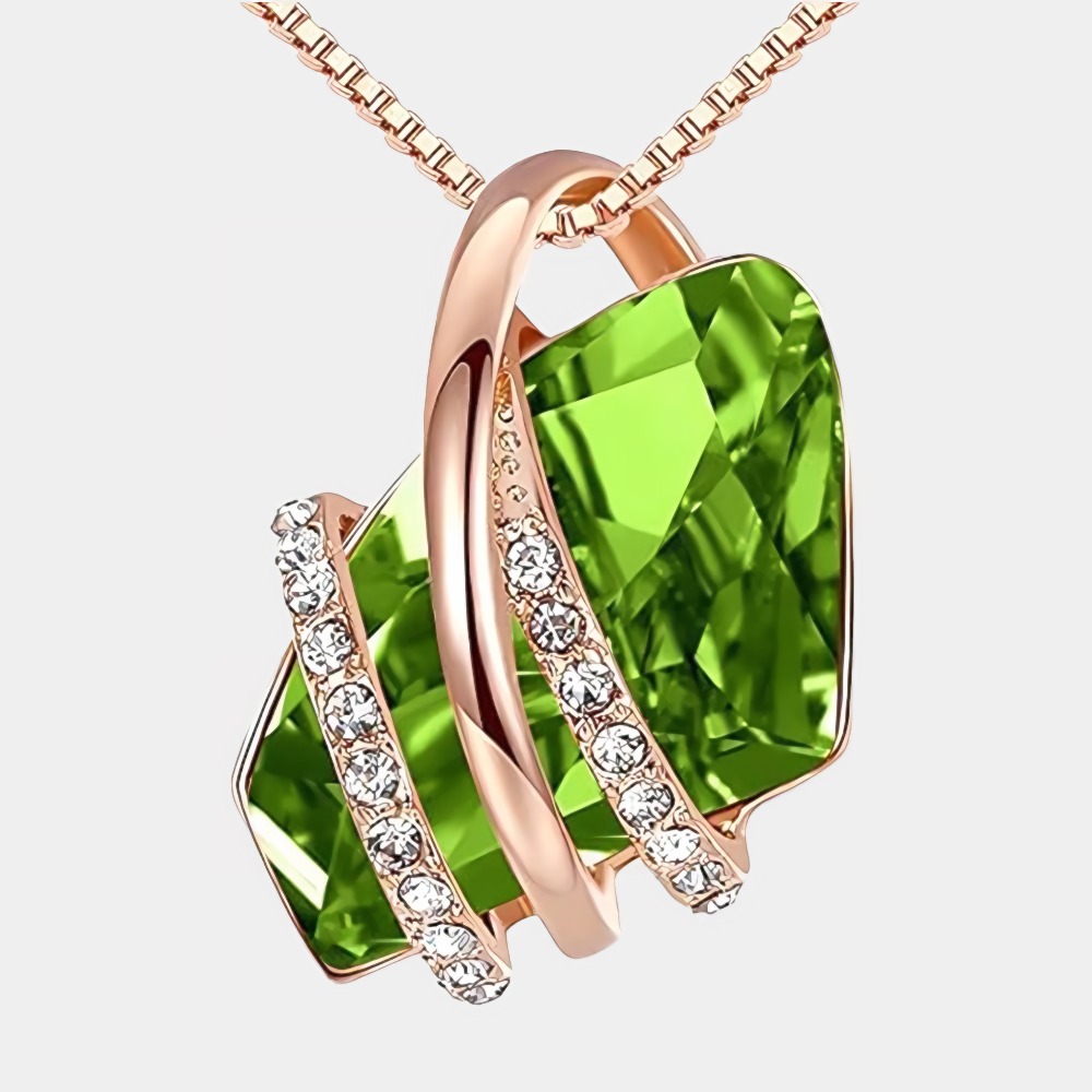 August Birthstone Necklaces Birthstone-gemini birthstone-Birthstone Jewelry