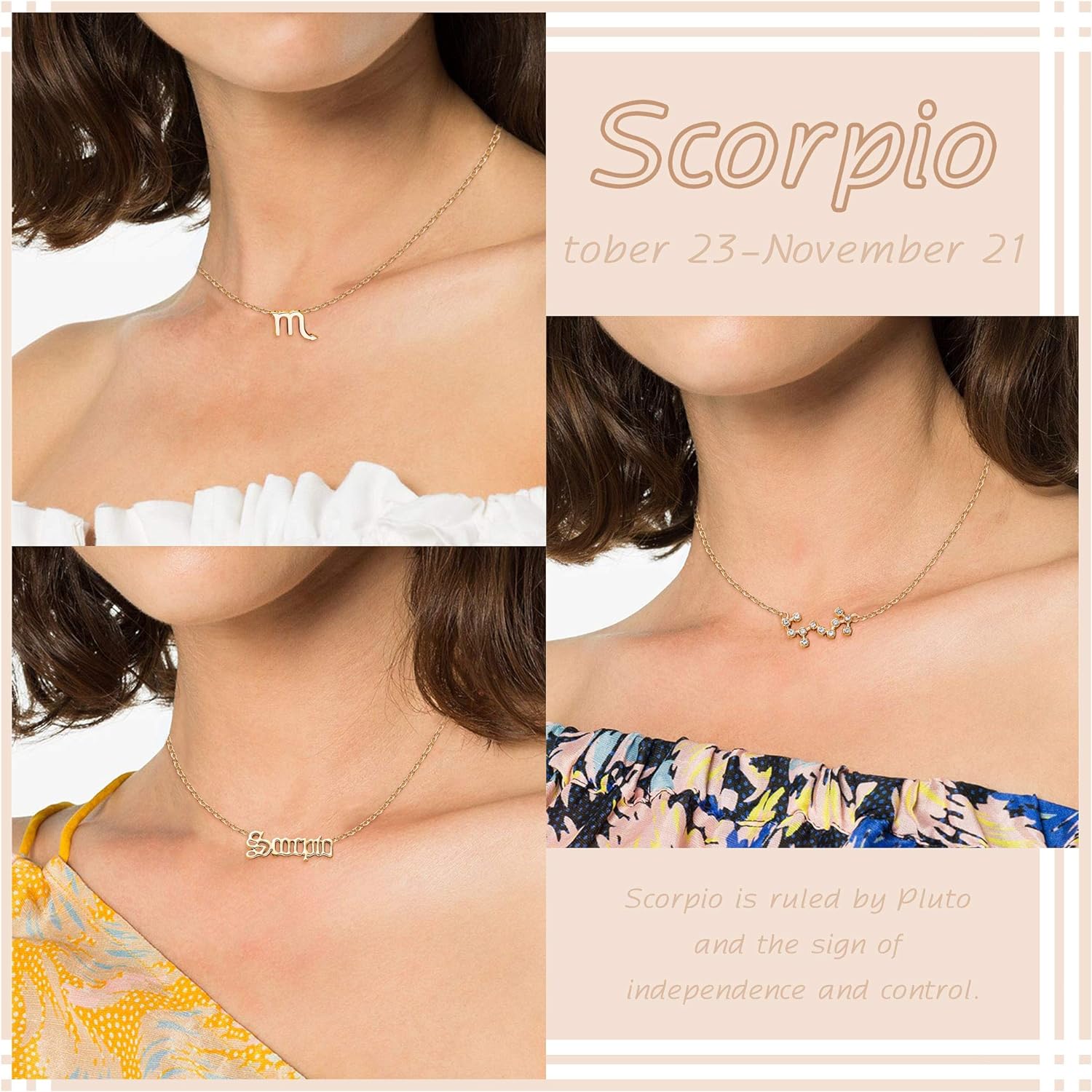 14K gold plated 12 stars letter pendant necklace-Birthstone Jewelry