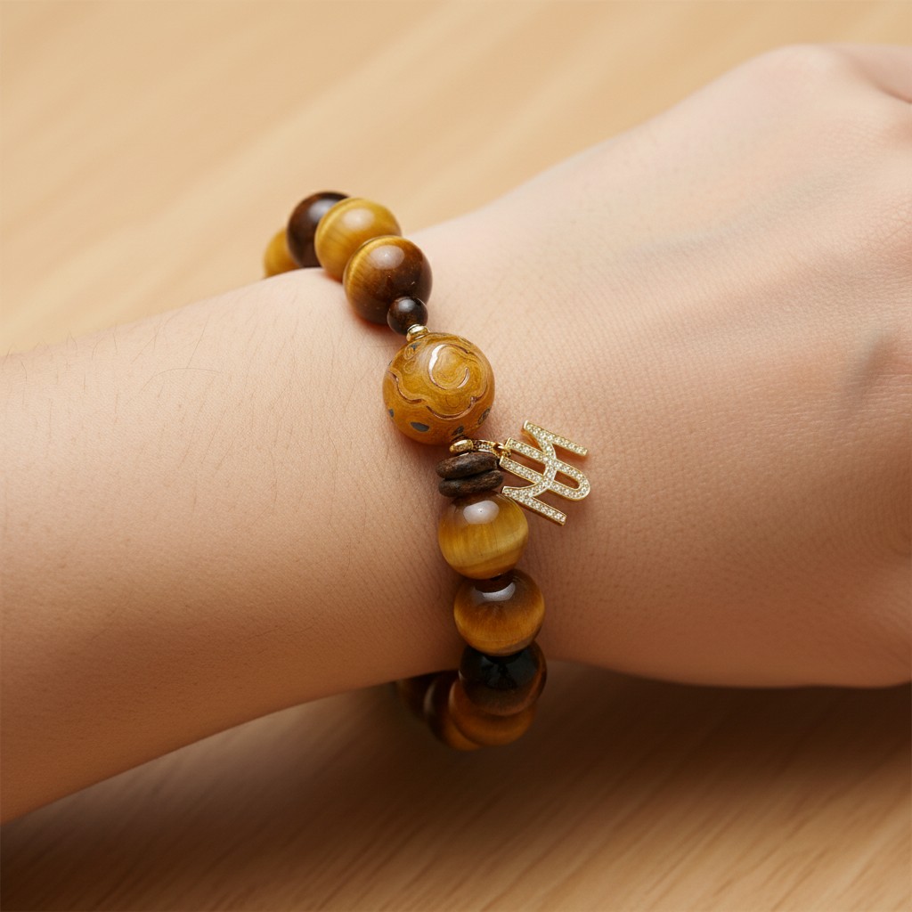 Natural Crystal Bracelet – Elegant Crystal Bead Bracelet for Women