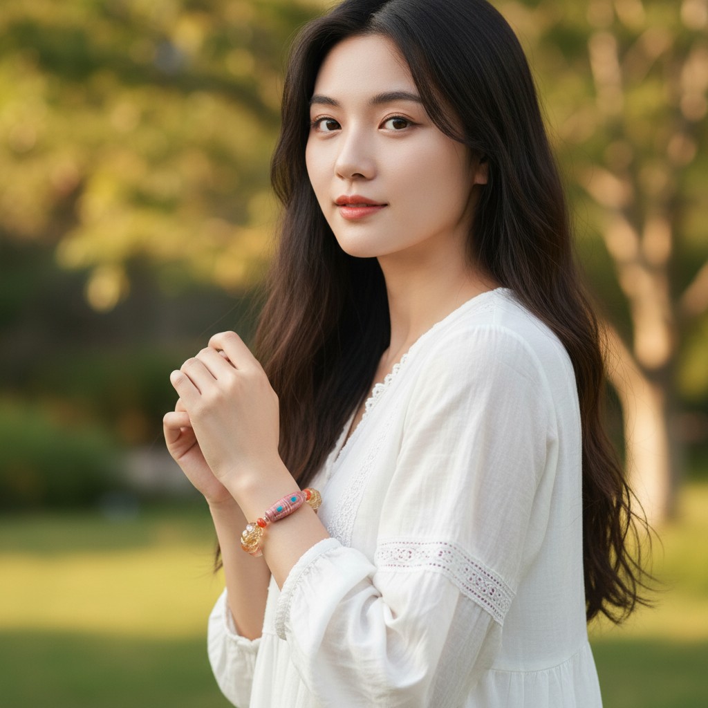 Crystal Bead Bracelet – Natural Crystal Jewelry for Women