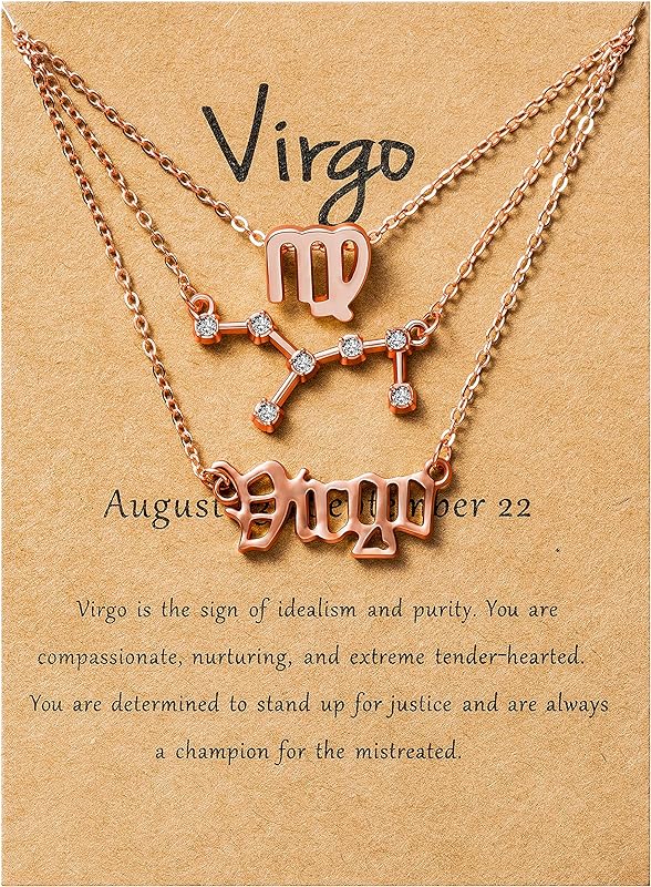 14K gold plated 12 stars letter pendant necklace-Birthstone Jewelry