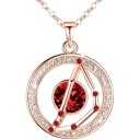 Capricorn (12.21-1.20), Special Edition - Birthstone Siam Ruby Red