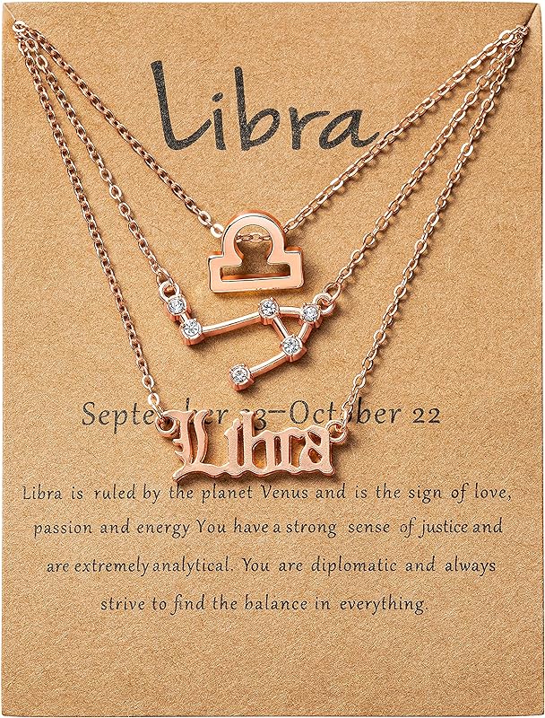 14K gold plated 12 stars letter pendant necklace-Birthstone Jewelry