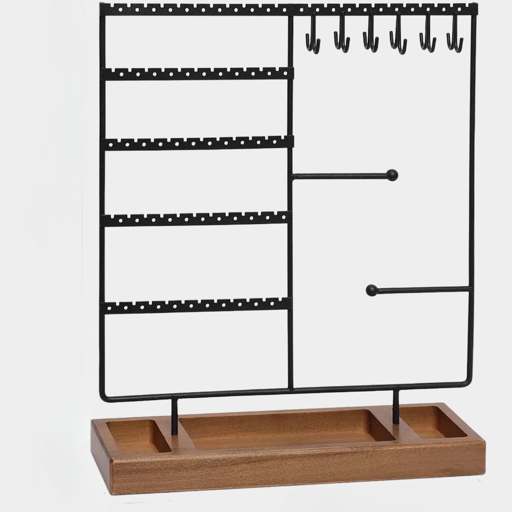 Jewelry Organizer Holder for Earrings Necklaces Bracelets Watches and Rings