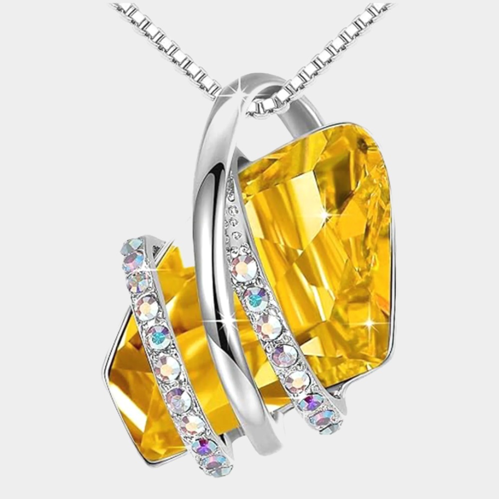 November Birthstone Necklaces Birthstone-Sagittarius Birthstone-Birthstone Jewelry