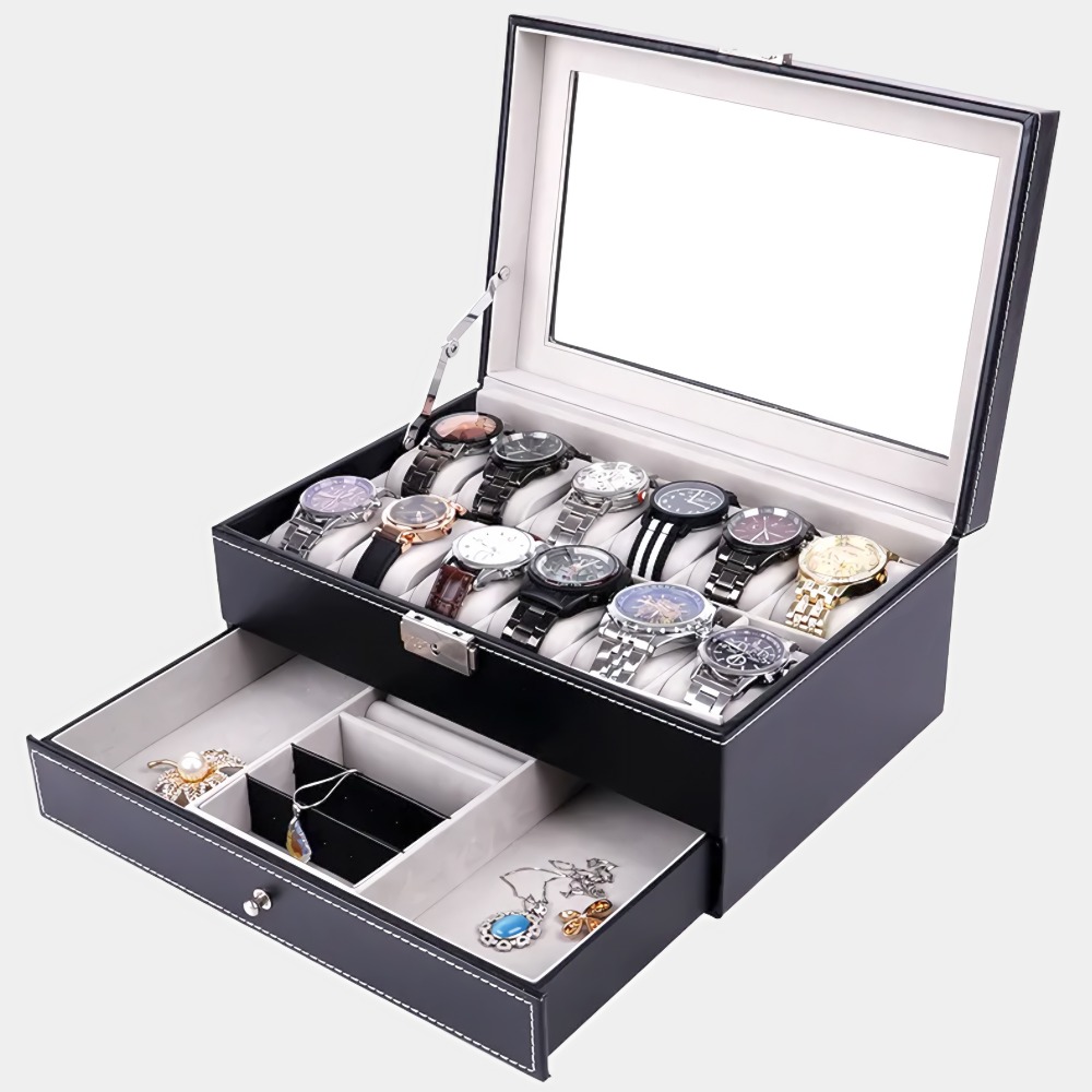 Snap on jewelry box is The best of men's jewelry boxe-Birthstone Jewelry