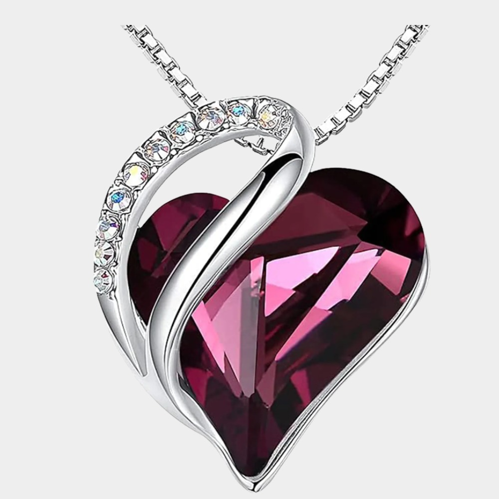 February Birthstone Birthstone Pendant Necklace-Pisces Birthstone-Birthstone Jewelry