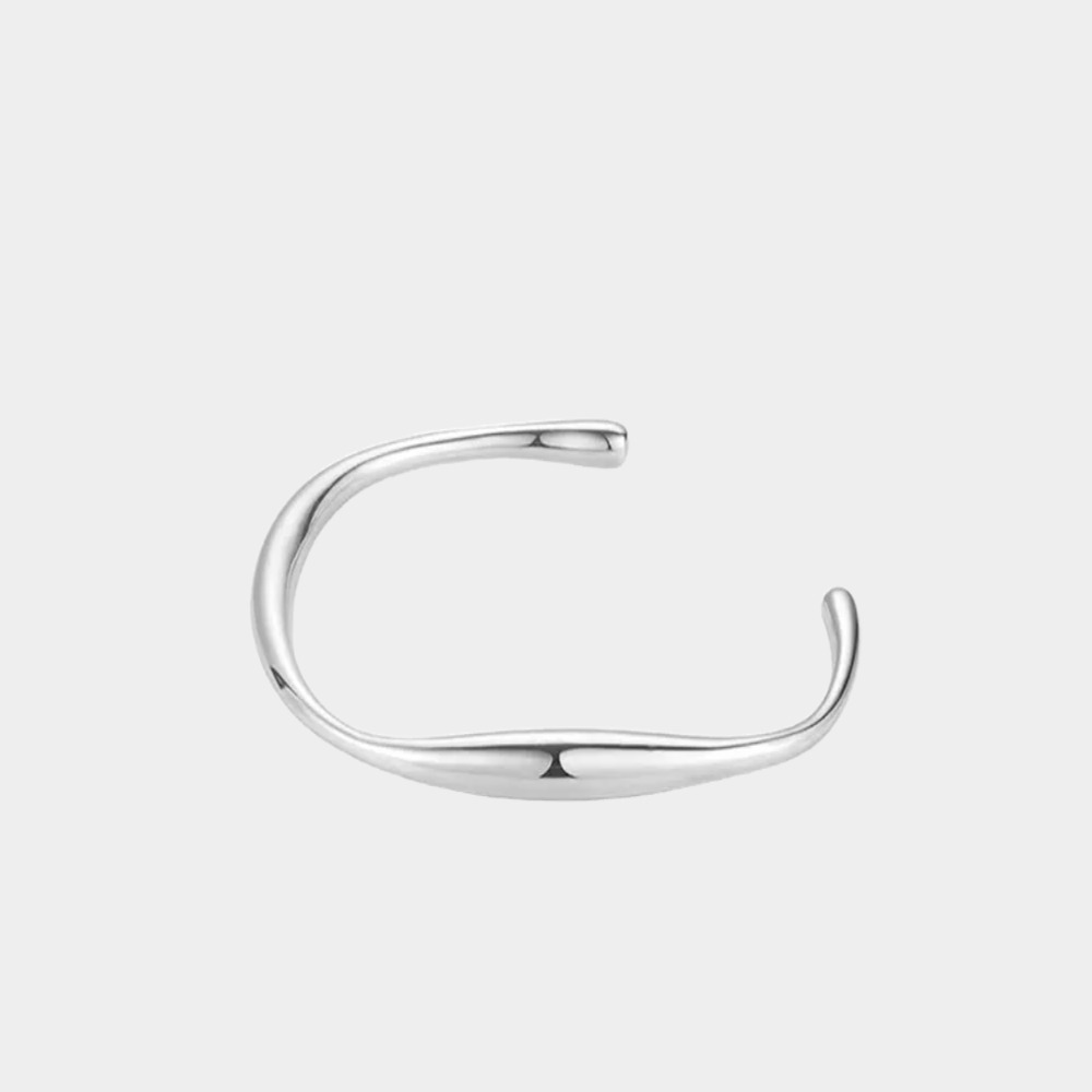 Möbius s999 sterling silver bracelet-Birthstone Jewelry