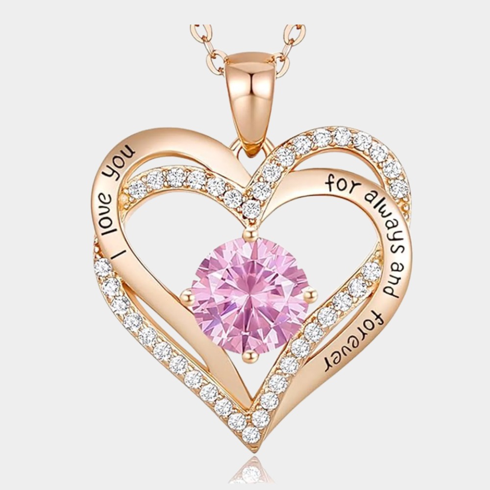 October  Birthstone Birthstone Pendant Necklace-Birthstone Jewelry