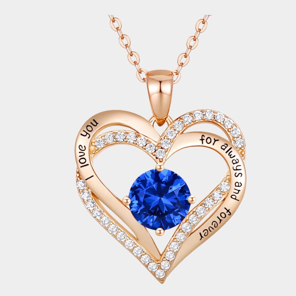 September  Birthstone Birthstone Pendant Necklace-Libra Birthstone-Birthstone Jewelry