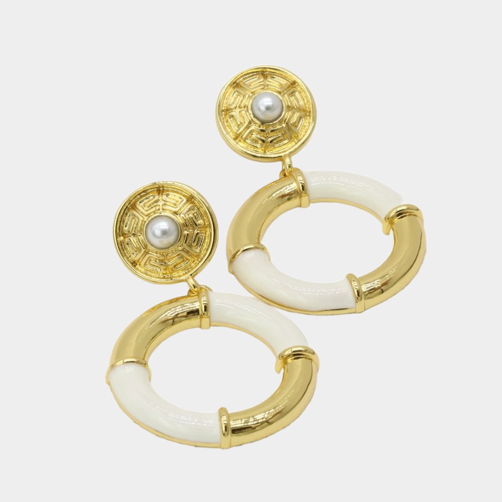 Thick Gold Hoop Earrings-Permanent Jewelry