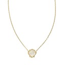 White shell necklace