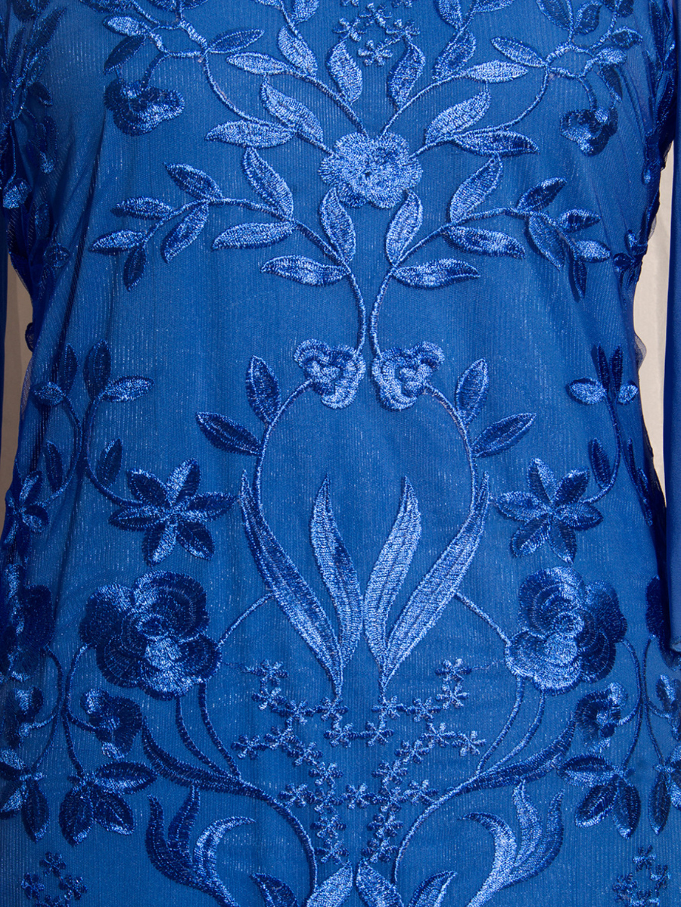 Elegant Floral Embroidered Midi Dress (Buy 2 Free Shipping)