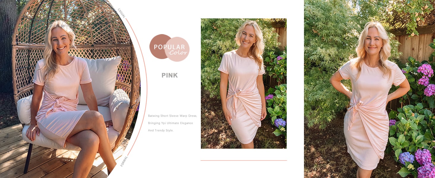 pink dress for women