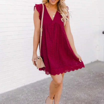 LAST DAY 70% OFF - California Lace Dress Romper