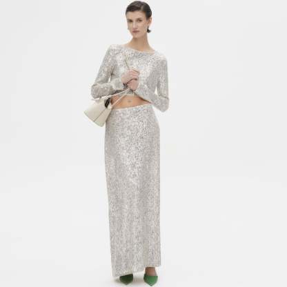 Sequin Skirt and Tops (Buy 2 Free Shipping)