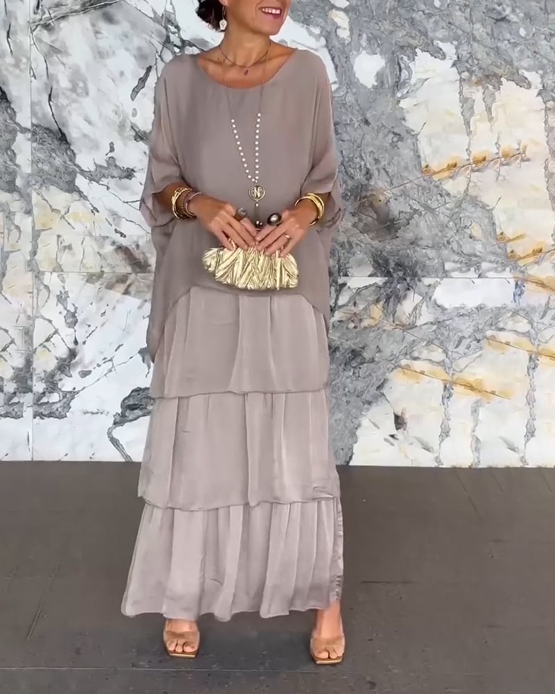 Last Day 49% OFF🔥Tiered Ruffle Dress(Buy 2 Free Shipping)