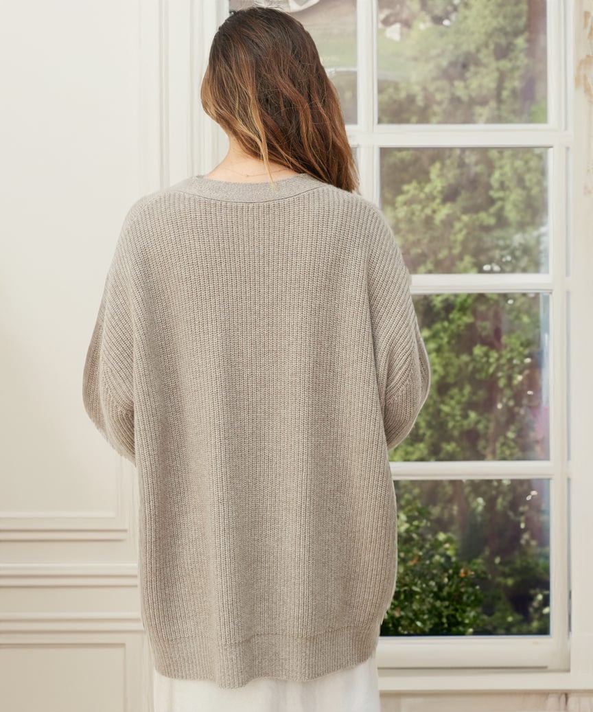 V Neck Knit Cardigan (Buy 2 Free Shipping)
