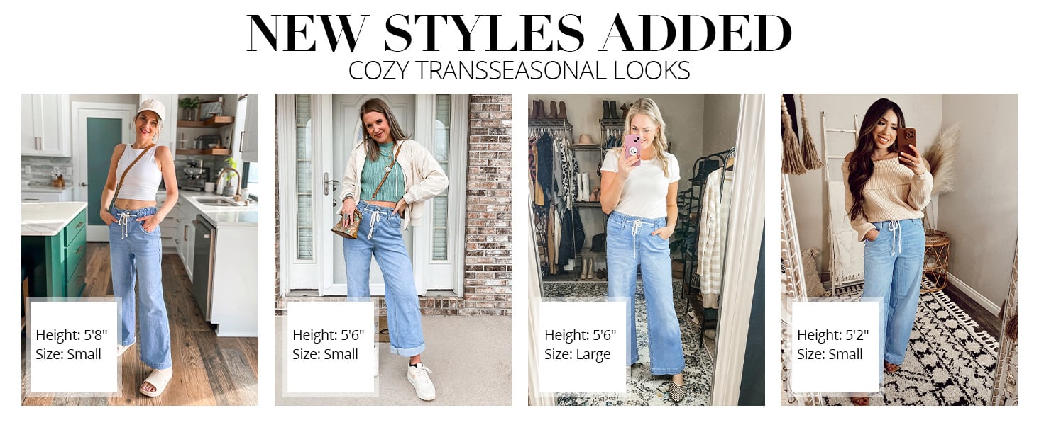 wide leg baggy jeans for women PAGHGBOOG
