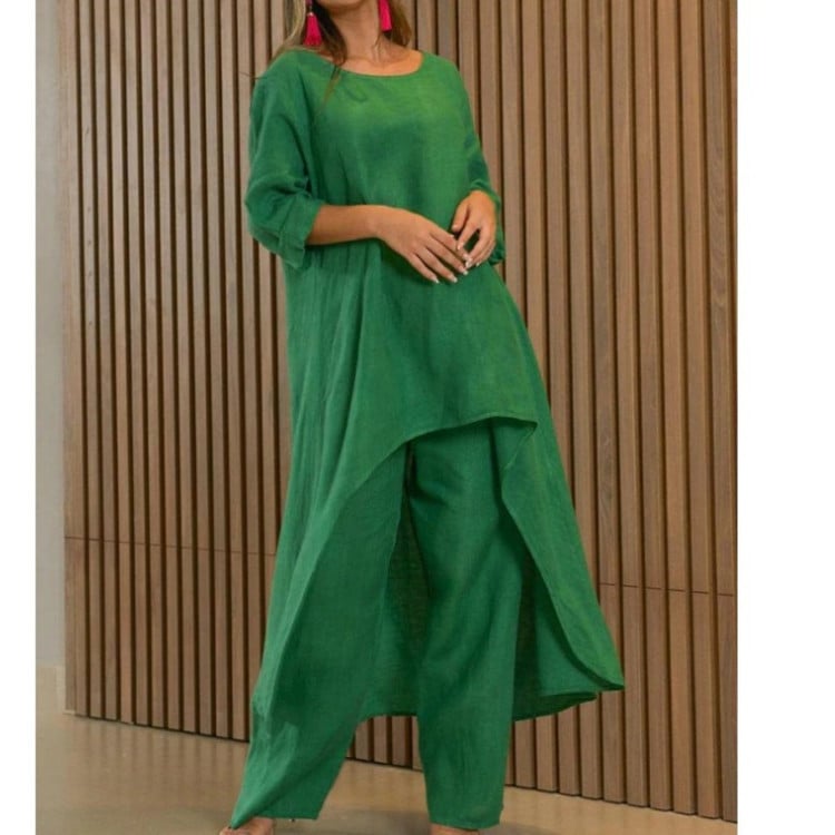 Last Day Promotion 49% OFF🔥Linen Fashionable Casual Suit(Buy 2 Free Shipping)