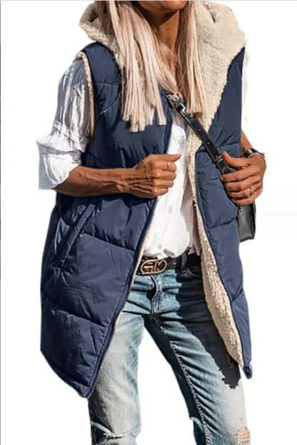 🔥Buy 2 Free Shipping🔥Great Gift! Fall/Winter Reversible Puffer Vest