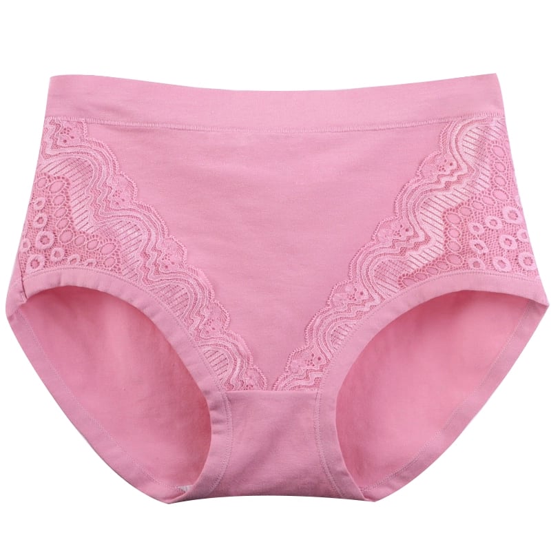 2023 Plus Size High Waist Cotton Panties