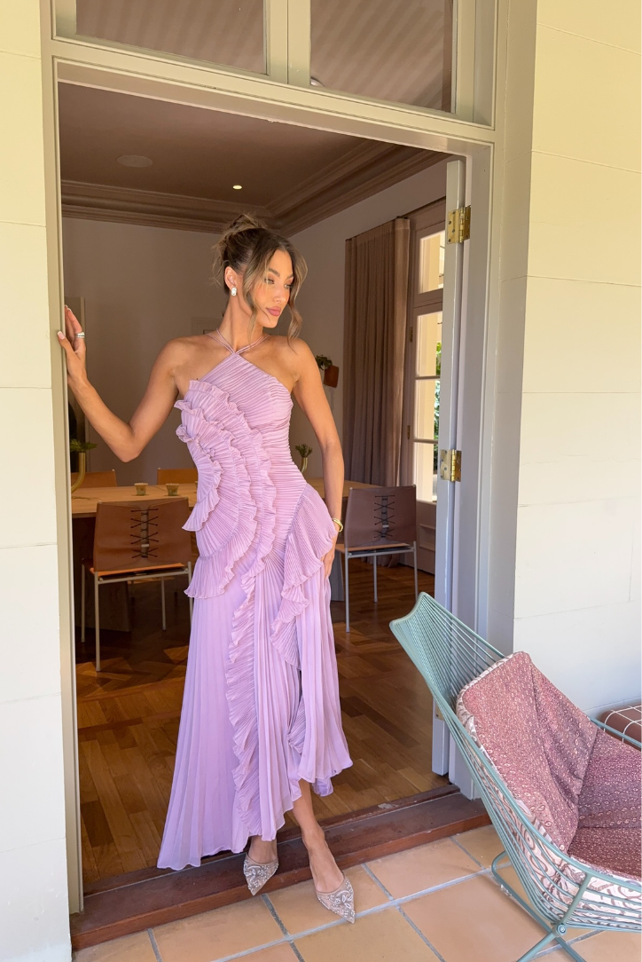 Frill Maxi Dress