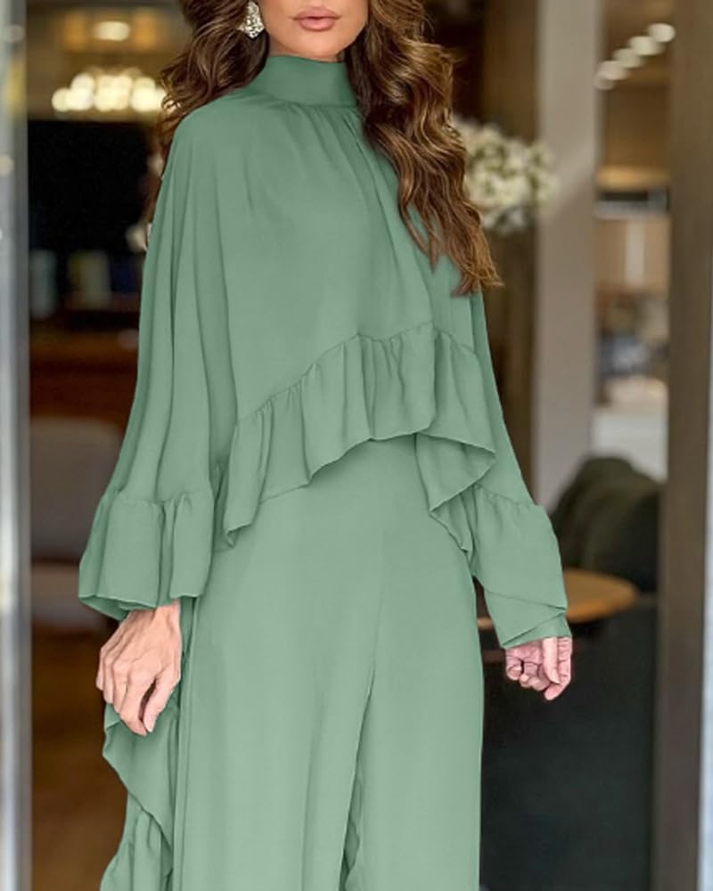 Elegant High-Low Two-Piece Set (Buy 2 Free Shipping)