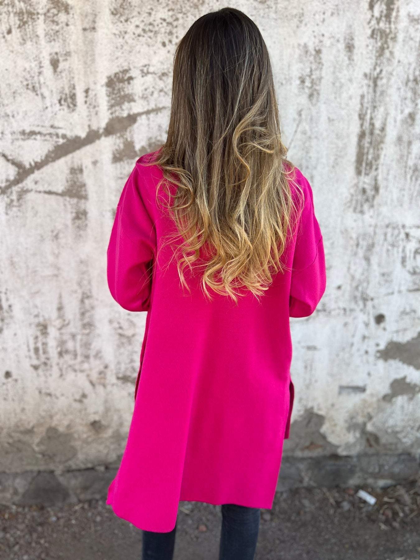 Round Neck Zipper Long Sleeve Casual Jacket (Buy 2 Free Shipping)