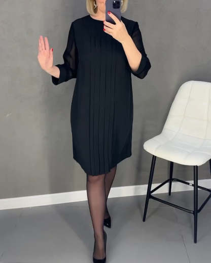 MARGOT™ - Elegant Pleated Dress