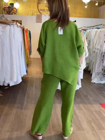 Last Day Promotion🔥Women's Linen Casual Suit(Buy 2 Free Shipping)