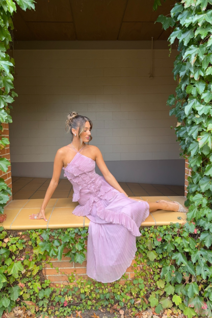 Frill Maxi Dress