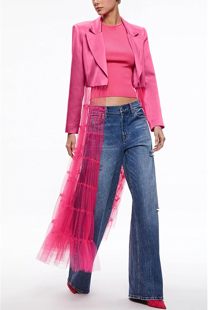 Tulle Blazer Outfit Jacket (Buy 2 Free Shipping)