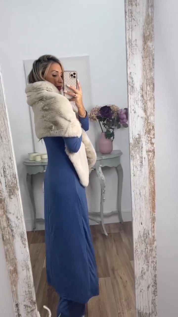 Casual 2 Pieces Suit With Long Top Matching Trouser