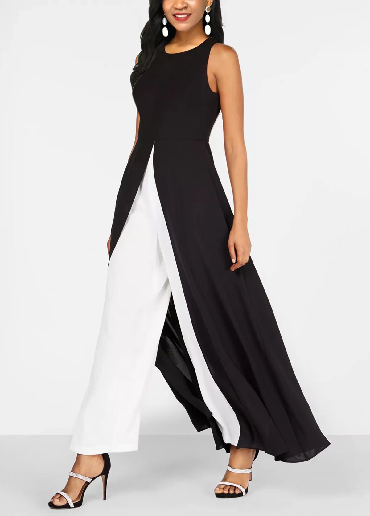 Casual Patchwork Jumpsuit (Buy 2 Free Shipping)