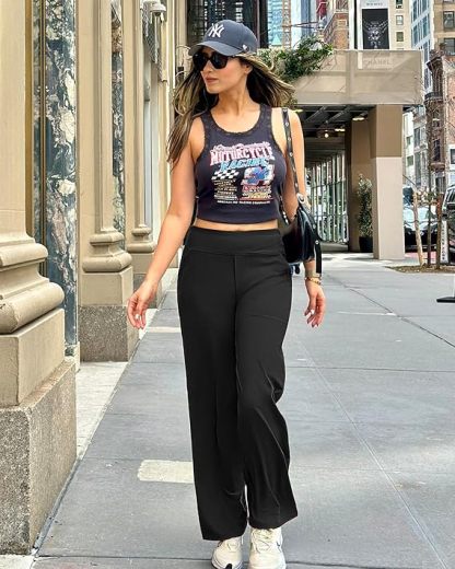 Wide Leg Yoga Pants High Waist with Pockets (Buy 2 Free Shipping)
