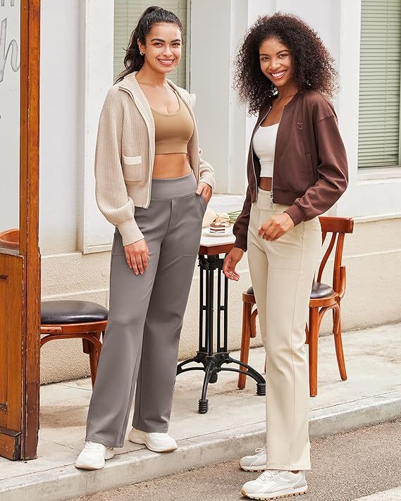 Wide Leg Yoga Pants High Waist with Pockets (Buy 2 Free Shipping)