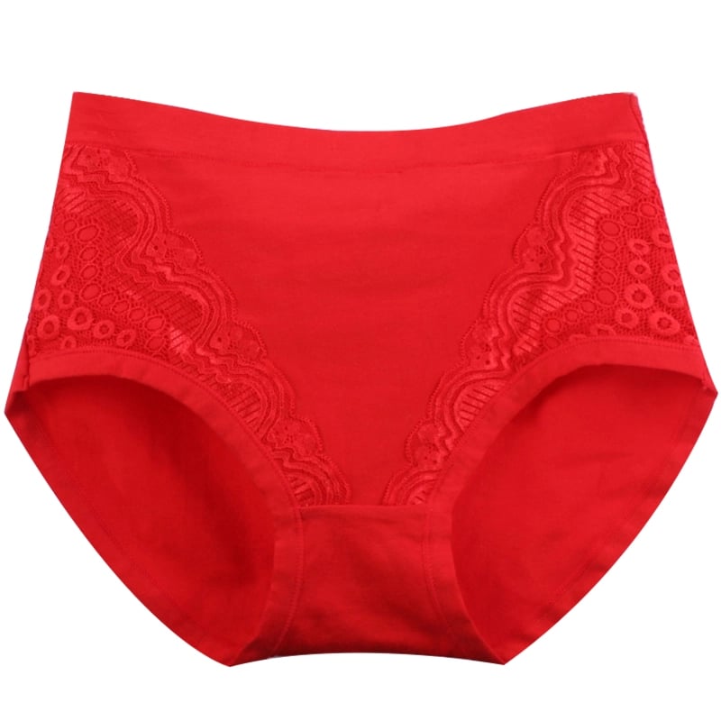 2023 Plus Size High Waist Cotton Panties
