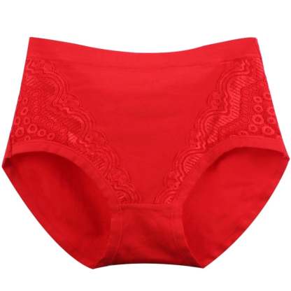 2023 Plus Size High Waist Cotton Panties