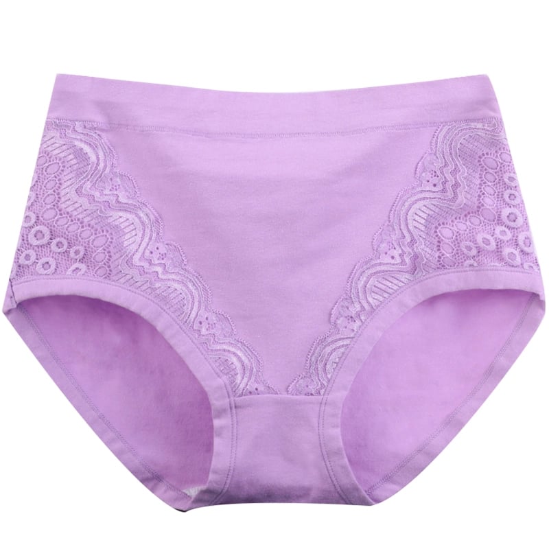 2023 Plus Size High Waist Cotton Panties