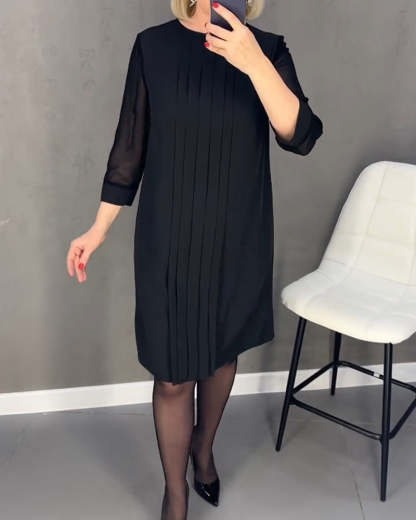 MARGOT™ - Elegant Pleated Dress