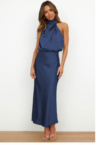 Elegant Sleeveless High Neck Dress (Buy 2 Free Shipping)