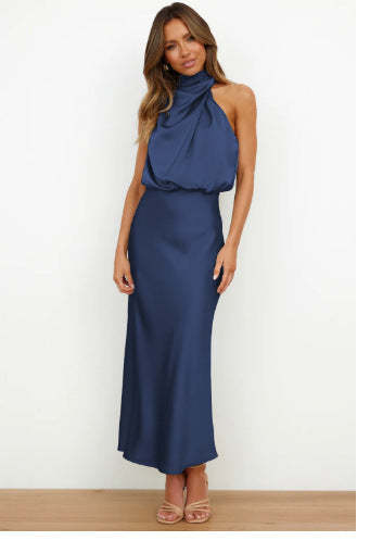 Elegant Sleeveless High Neck Dress (Buy 2 Free Shipping)