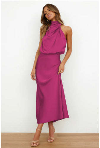 Elegant Sleeveless High Neck Dress (Buy 2 Free Shipping)