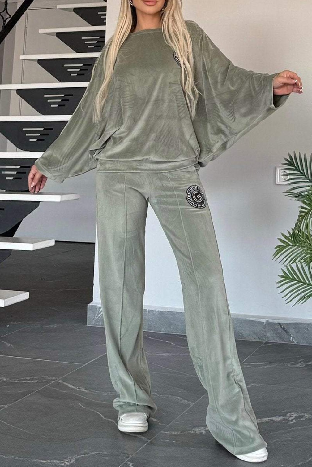 Relaxed Velvet Corduroy Lounge Set (Buy 2 Free Shipping)